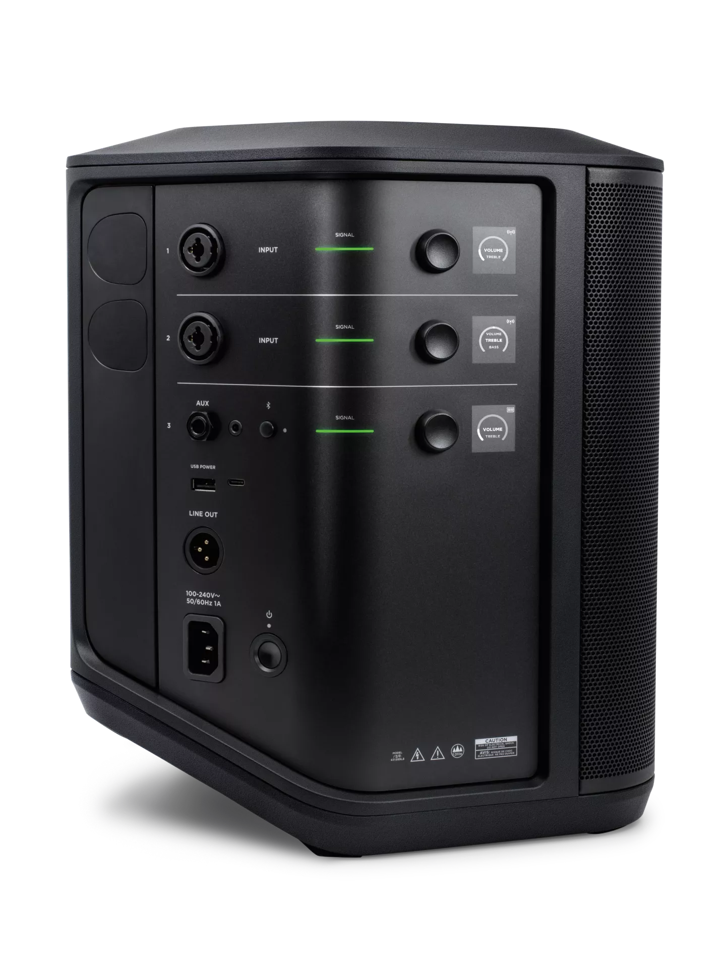The back of the S1 Pro+ Wireless PA System